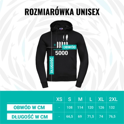 THE CHOSEN - Bluza CZARNA (2+5=5000) - Unisex